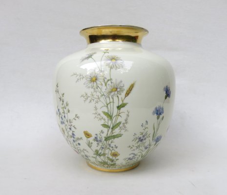 Wiesengrund Und Bergeshöh`n Vase from K&A Krautheim Selb Bavaria, 1940s-EY-1353188