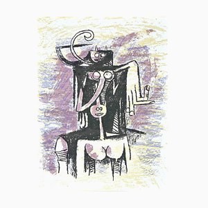 Wifredo Lam, Untitled, Lithograph, 1974-ZCI-1788596