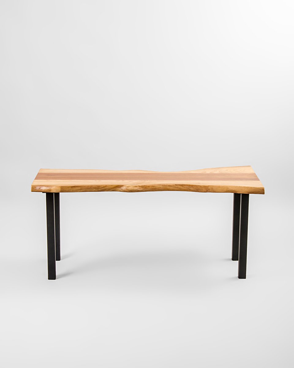 Wild Cherry and Chestnut Table by Agustín Bastón Soage