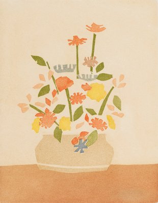 Wildflowers in Vase, 2008 Alex Katz-PLZ-857341