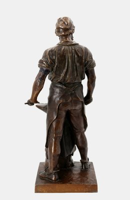 Wilhelm Albermann, The Blacksmith of Solingen, 1895, Zinc-TPH-2021541