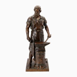 Wilhelm Albermann, The Blacksmith of Solingen, 1895, Zinc-TPH-2021541