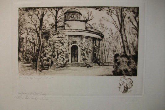 Wilhelm, the Ancient Temple in Park Sanssouci Potsdam Scheuermann, 1885