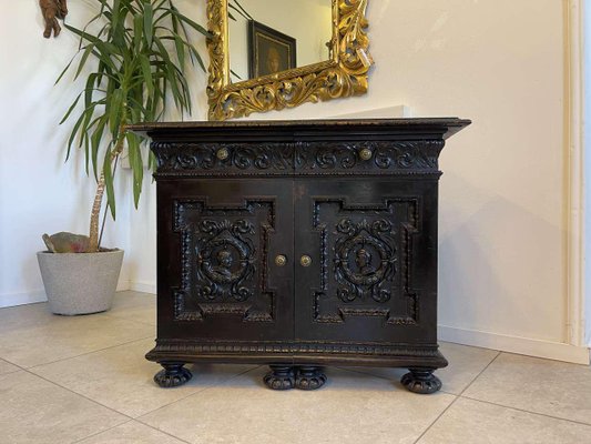 Wilhelminian Black Sideboard Cabinet-PXE-1783213