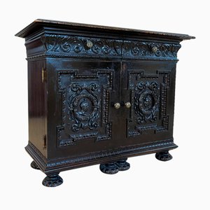 Wilhelminian Black Sideboard Cabinet-PXE-1783213