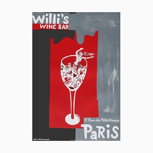 Willi's Wine Bar Poster by Sophie Herxheimer, 1997-FMZ-1015348