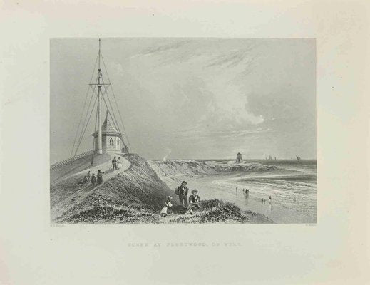 William Henry Bartlett, Scene at Fleetwood, Etching, 1845-ZCI-2029927