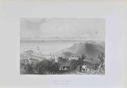 William Henry Bartlett, The Solway (from Harrington Harbour), 19th Century, Lithograph