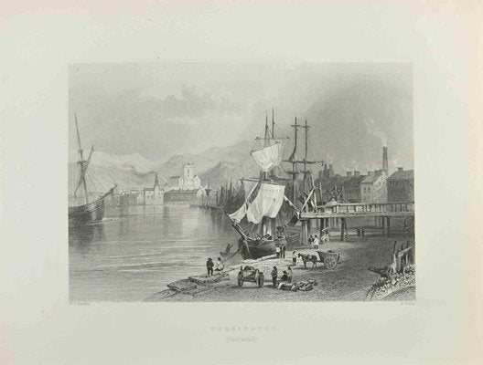 William Henry Bartlett, Workington, Etching, 1845-ZCI-2029929