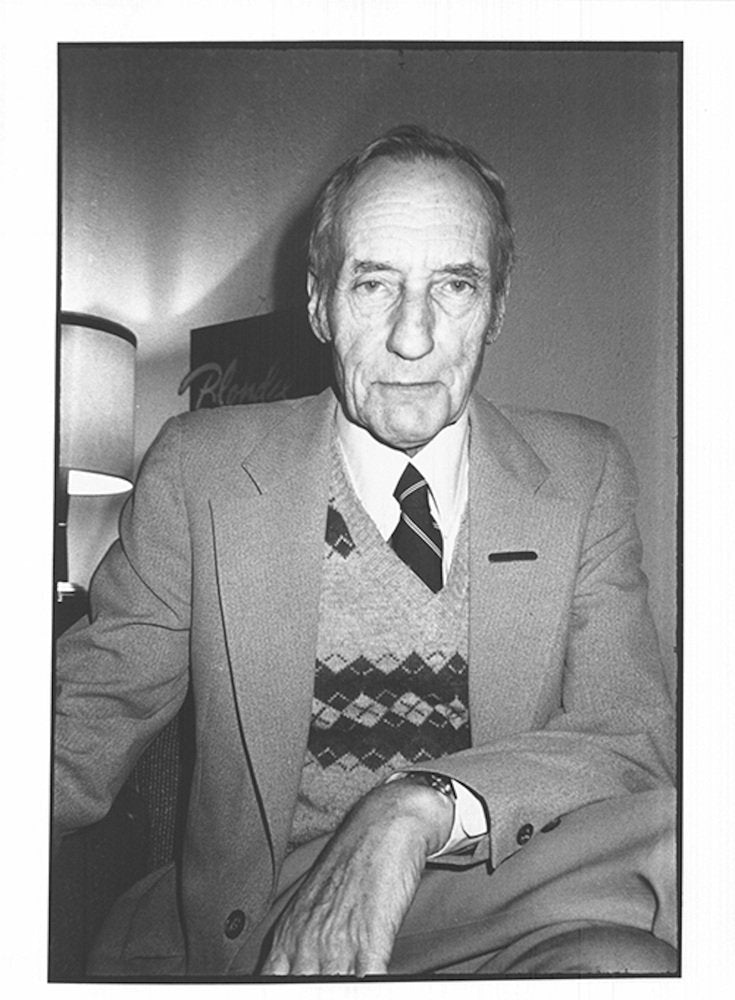 William S. Burroughs, Portrait, Photograph