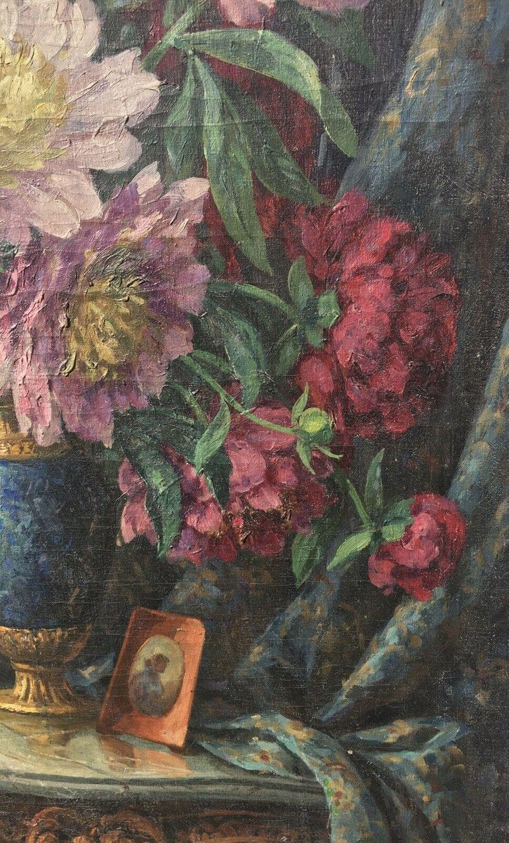 William Sommer, Vase, 1924, Oil on Canvas