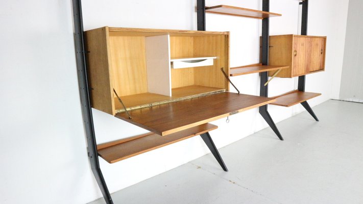 William Watting Free Standing Modular Wall Unit attributed to Fristho Franeker for Fristho, the Netherlands, 1960s-DT-2026267