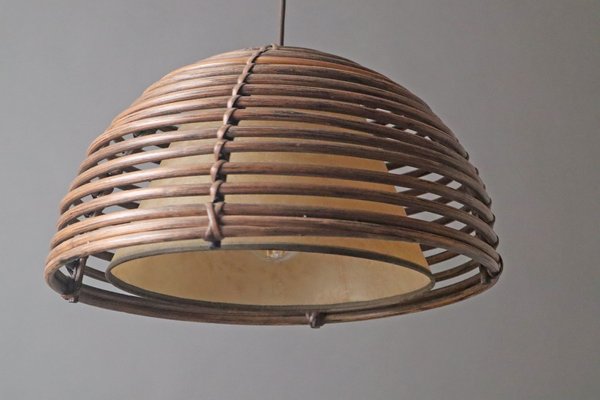 Willow Beehive Lamp, 1960s-ESB-1821189