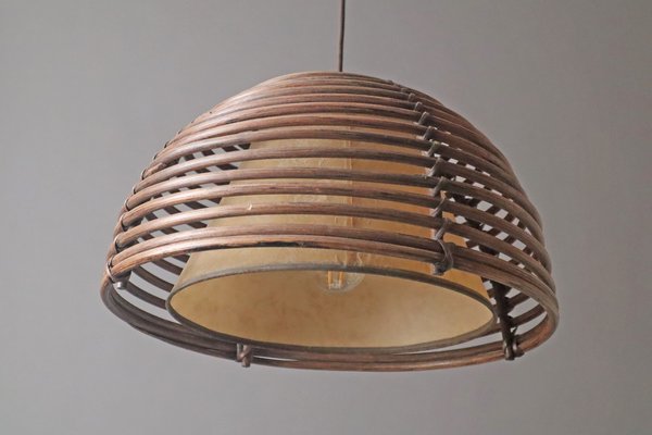 Willow Beehive Lamp, 1960s-ESB-1821189