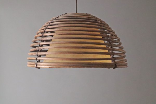 Willow Beehive Lamp, 1960s-ESB-1821189