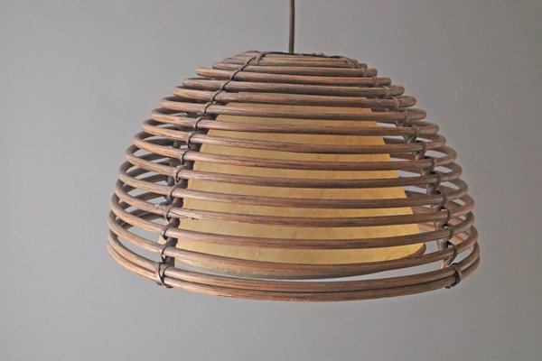 Willow Beehive Lamp, 1960s-ESB-1821189