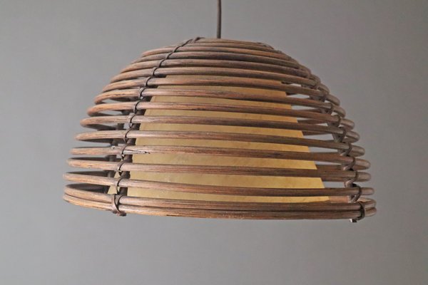 Willow Beehive Lamp, 1960s-ESB-1821189