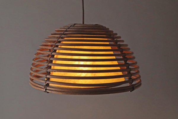 Willow Beehive Lamp, 1960s-ESB-1821189