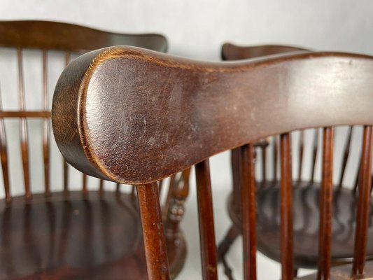 Windsor Chairs, UK, 1960s, Set of 3-ZCY-1375749