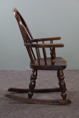 Windsor Childrens Rocking Chair, 1850s-HPP-1758601