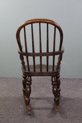 Windsor Childrens Rocking Chair, 1850s-HPP-1758601