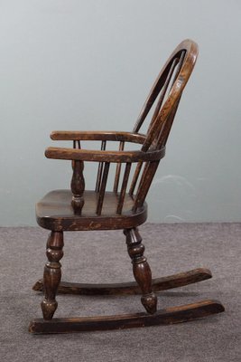 Windsor Childrens Rocking Chair, 1850s-HPP-1758601