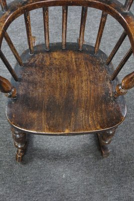 Windsor Childrens Rocking Chair, 1850s-HPP-1758601