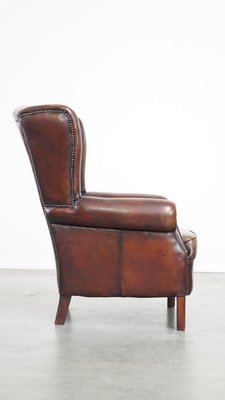 Wing Chair in Leather-HPP-2024316