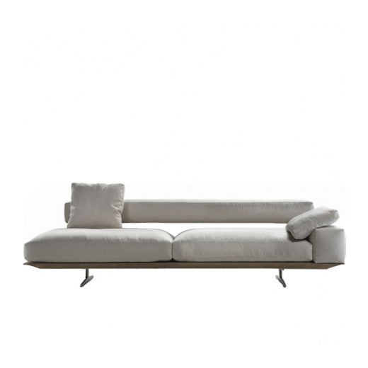 WING Chaise Longue DX Narrow Armrest CM. 256X99 (Upholstery Material - LINEN EDOLO) (Request Info)