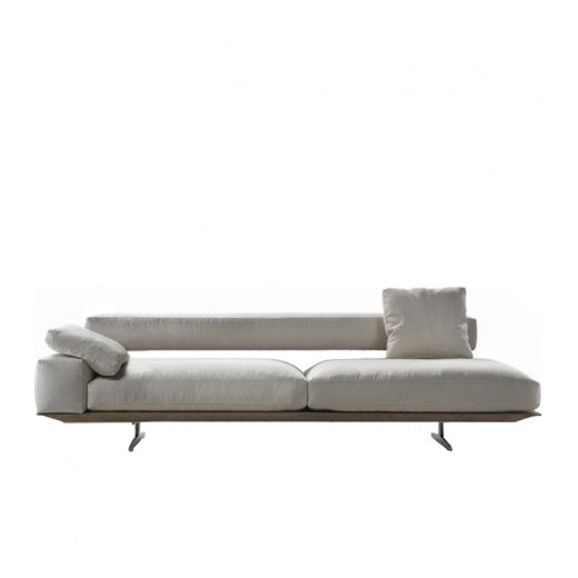 WING Chaise Longue SX Narrow Armrest CM. 256X99 (Upholstery Material - MIXED COMPOSITION EDDA) (Request Info)