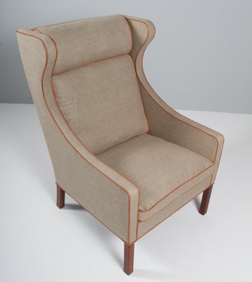 Wingback Chair attributed to Børge Mogensen for Fredericia-HJB-1421755