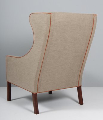 Wingback Chair attributed to Børge Mogensen for Fredericia-HJB-1421755