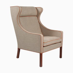 Wingback Chair attributed to Børge Mogensen for Fredericia-HJB-1421755