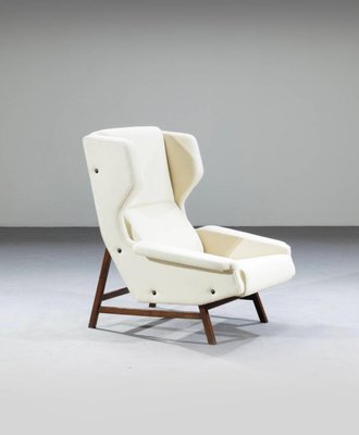 Wingback Chair attributed to Gianfranco Frattini for Cassina, 1959-KKZ-2008313