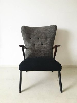 Wingback Chair in the Style of Ercol, 1950s-LL-1425234