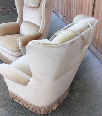 Winged Armchairs, 1970s, Set of 2-XHP-1241264