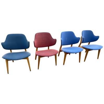 Winnie Chairs from IKEA, 1950s, Set of 4-MXB-1240026