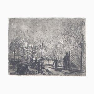 Winter Garden, Offset Print on Paper, 20th Century-ZCI-788972