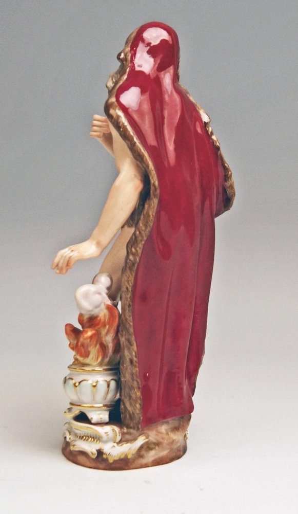 Winter Seasons Figurine from Meissen, 1880