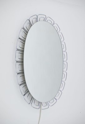 Wire Backlit Mirror, Germany, 1970s-KQB-989716