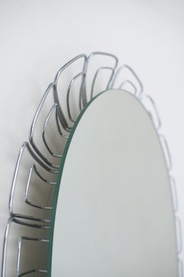 Wire Backlit Mirror, Germany, 1970s-KQB-989716