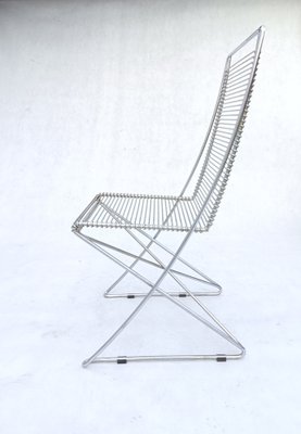 Wire Chairs by Till Behrens for Schlubach, Set of 4-RFT-1716594