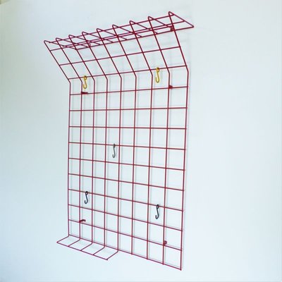 Wire Coat Rack by Karl Fichtel for Drahtwerke Erlau, 1950s-WK-738231