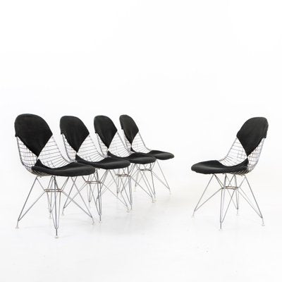 Wire DKR-2 Chairs by Eames, 1951, Set of 5-VEI-1377120