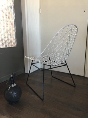 Wire Lounge Chair by Cees Braakman for Pastoe, 1950s-DE-645751