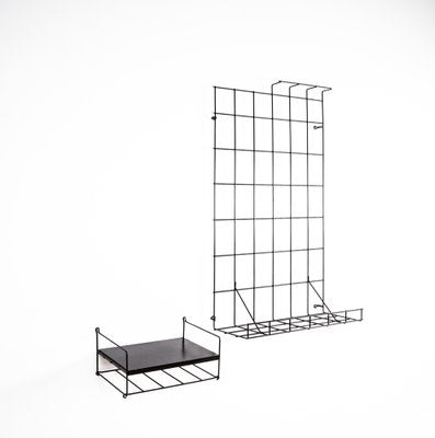 Wire Wall Units by Karl Fichtel for Drahtwerke Erlau and Kajsa and Nils Nisse Strinning for Design AB, Set of 2-VLO-1786851