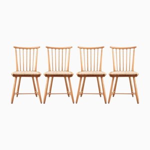 WKS Series Dining Chairs by Arno Lambrecht for Wk Möbel, 1950s, Set of 4-UF-1384505