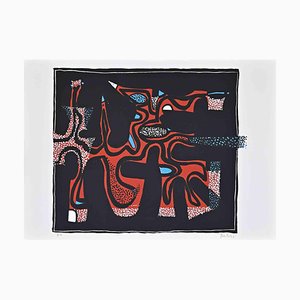 Wladimiro Tulli, Abstract Composition, Screen Print, 1970s-ZCI-1437100