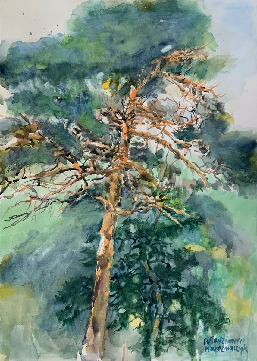 Włodzimierz Karczmarzyk, Krynica Morska, 2007, Watercolor