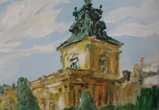 Włodzimierz Karczmarzyk, Warsaw, Wilanow - The Royal Palace, 1973